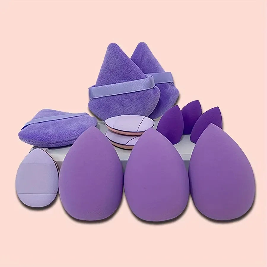 Purple Makeup Puff Collection